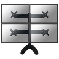 Neomounts FPMA-D700DD4 Monitorvoet Aantal monteerbare displays: 4 Display(s) 48,3 cm (19) - 76,2 cm (30) Zwart In hoogte verstelbaar, Kantelbaar, Zwenkbaar, - thumbnail