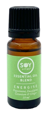 Soylites Essential Oil Energise Peppermint & Eucalytpus Soylites Essential Oil Energise Peppermint & Eucalytpus