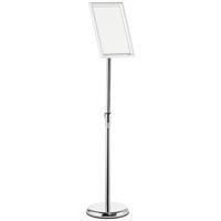 Durable 479823 Informatiezuil met aluminium klikframe 1 x DIN A4 250.00 mm x 250 mm x 1205 mm x 250 mm 1 stuk(s) - thumbnail
