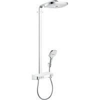 Hansgrohe Raindance Select E Showerpipe 300 3jet met ShowerTablet Select 300, wit/chroom - thumbnail