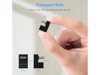 Equip 133476 USB-C U-stekkeradapter, 10 Gbit/s, PD 100 W, 2-pack - thumbnail