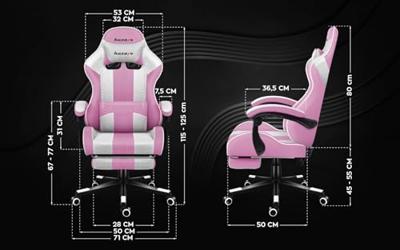 Huzaro Force 4.7 Pink Mesh gamingstoel