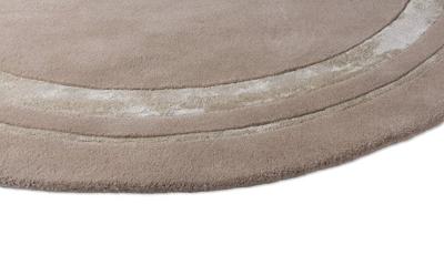 Laura Ashley - Redbrook-Hazelnut Round 81801 - 150 rond Vloerkleed