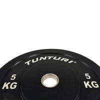 Tunturi Halterschijf | 1 x 5kg | Black - thumbnail