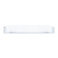 Planchet Inbouw LoooX CShelf 60x10 cm Gecoat Staal Wit Looox - thumbnail