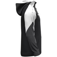 JAKO 6770 Sweater Met Kap Dynamic - Zwart/Wit/Antraciet - L - thumbnail