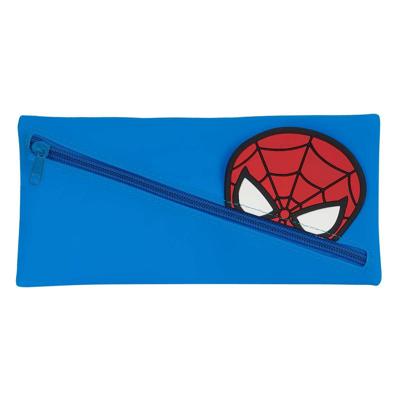 Schoolpennenzak Spider-Man Marineblauw 22 x 11 x 1 cm Schoolpennenzak Spider-Man Marineblauw 22 x 11 x 1 cm