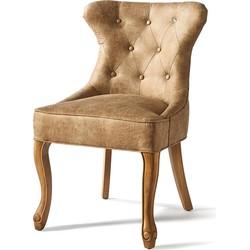 Rivièra Maison Eetkamerstoel 'George' Pellini, kleur Camel Rivièra Maison Eetkamerstoel 'George' Pellini, kleur Camel