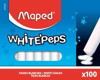 Schoolbordkrijt maped white'peps ds 100st wit - thumbnail