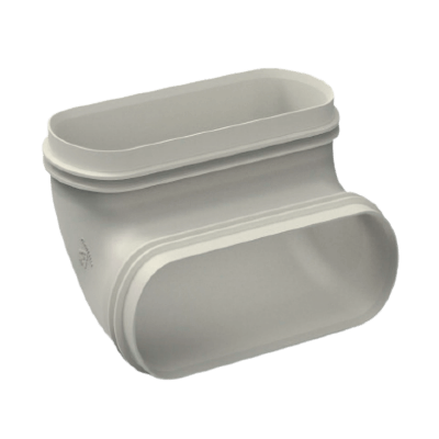 Renson Easyflex - Verticale Bocht 90° Renson Easyflex - Verticale Bocht 90°