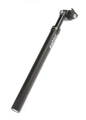 SATORI Zadelpen verend elegance lt ø27.2 mm / 350 mm - mat zwart