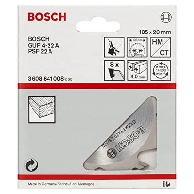 Bosch Accessoires Schijffrees 8, 20 mm, 4 mm 1st - 3608641008