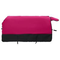 VidaXL Paardendeken roze en zwart 95 cm polyester - thumbnail