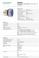 Schneider Electric ZB4BA68 ZB4BA68 Frontelement voor verlichte druktoets 1 knop Druk-ontgrendeling 1 stuk(s) - thumbnail