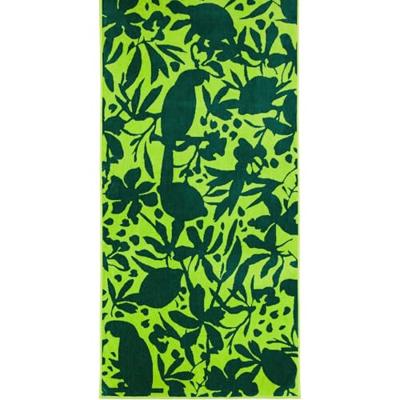 Cawö Cawo Beach Tropical Jacquard Strandlaken 80x180 jungle