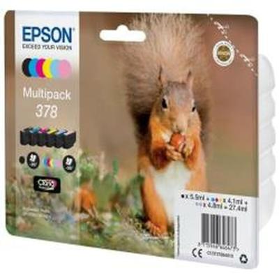 Epson C13T37884020 inkt multipack 378 Epson C13T37884020 inkt multipack 378
