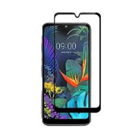 Ultradun helder 9H 2.5 D explosieveilige Full Screengehard glas film voor LG G8S ThinQ (zwart) - thumbnail