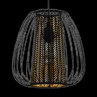Eglo HanglampCurasao zwart met goud - 99661 - thumbnail