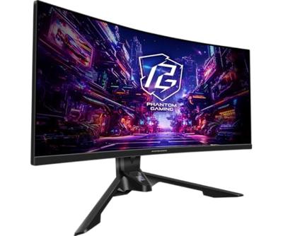 ASRock 86,3 cm PG34QRT2B 21:9 HDMI/DP gebogen 180 Hz WQHD (90LXA0H0-A0E1A0V)