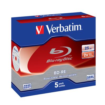 Verbatim Blu-ray BD-RE herschrijfbaar 43615 5 stuk(s) 25 GB