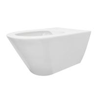 Wandcloset Aquasplash Tia Rimless zonder Toiletzitting Glans Wit Aquasplash - thumbnail
