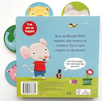 Deltas Muisje mini zoekt zijn mama kartonboek Deltas Muisje mini zoekt zijn mama kartonboek