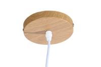 Plafondlamp DKD Home Decor Polyester Bamboe (40 x 40 x 39 cm) - thumbnail