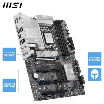Moederbord - MSI - PRO B860-P WIFI - LGA 1851 - DDR5-SDRAM - Wi-Fi 7 - ATX