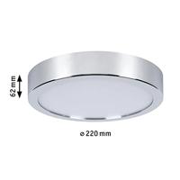 Paulmann LED-inbouwpaneel voor badkamer 13 W IP44 (plafondmontage) Chroom - thumbnail