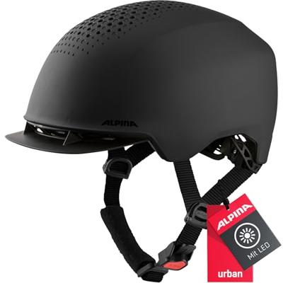 Olympic Sportswear Alpina sports urban helm idol 52-56 mat zwart