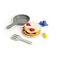Bigjigs houten pannenkoeken speelset, 16dlg. - thumbnail