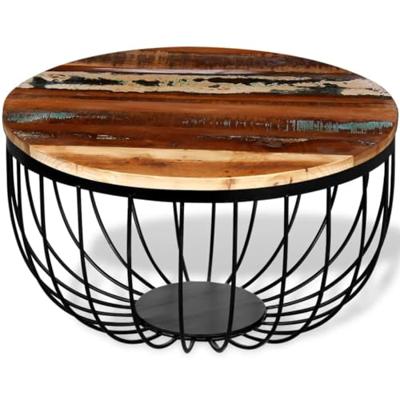 VidaXL Salontafel massief gerecycled hout