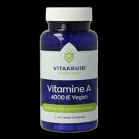 Vitakruid Vitamine A 4000 IE Vegan Capsules - thumbnail