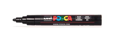 Uni POSCA paintmarker PC-5M, 1,8 - 2,5 mm, zwart