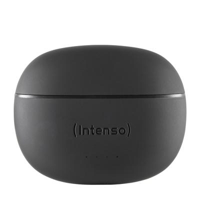Intenso Black Buds TWS True Wireless hoofdtelefoon T300A met Active Noise Cancelling en tot 35 uur muziekweergave, klein