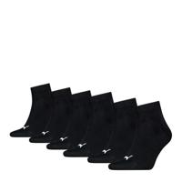 6-paar Quarter sokken - katoen - thumbnail
