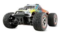 Amewi Blauw, Oranje Brushed 1:20 RC modelauto voor beginners Elektro Monstertruck 4WD RTR Met lichteffect - thumbnail