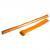 Magic FX STR03OR papieren streamers 10mx5cm oranje 10st - thumbnail