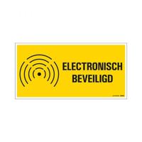 Bord Electronisch beveiligd - 150x300 mm. - thumbnail