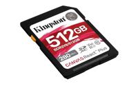 Kingston Technology 512GB Canvas React Plus SDXC UHS-II 280R/150W U3 V60 voor Full HD/4K - thumbnail