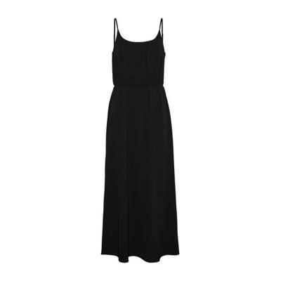 VERO MODA maxi jurk VMSASHA van gerecycled polyester zwart VERO MODA maxi jurk VMSASHA van gerecycled polyester zwart