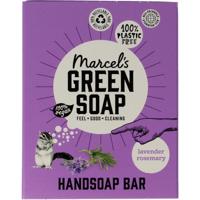 Marcel&apos;s Green Soap Handzeep blok- lavendel & rozemarijn - 90gr - thumbnail