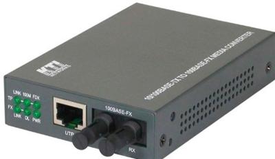 KTI Networks KC-300D-SL2 Mediaconverter Glasvezel interface Singlemode - SC
