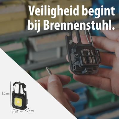 Brennenstuhl BRENNENSTUHL - LED Taschenlampe akkubetrieben 600 lm 1.5 h 50 g - Lampe Zaklamp werkt op een accu LED 600 lm 1.5 h 50 g