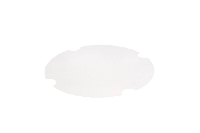 Food bucket deksel 170oz karton wit - thumbnail