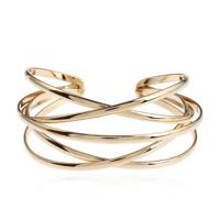 Manchet armbanden voor vrouwen meisjes mode Bangles armbanden (goud) - thumbnail