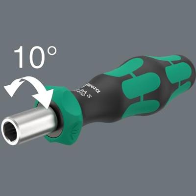 Wera 838 RA S bithandhouder met ratelfunctie, 1/4", 1/4" x 102 mm - 05051492001 - thumbnail