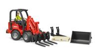 2193 Bruder Shovel Schaeffer Met Accesoires - thumbnail