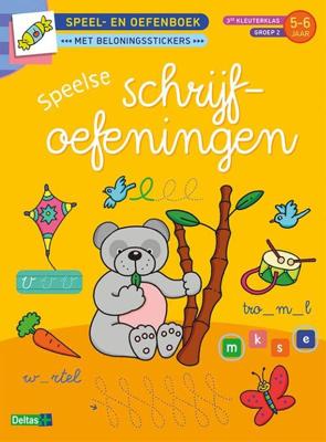 Speelse Schrijfoefeningen Speel en Oefenboek met Beloningstickers