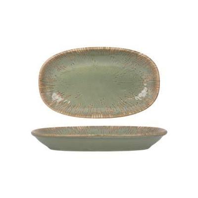 Bonna Serveerschaal - Sage Snell - Porselein - 24x14 cm - set van 2 Bonna Serveerschaal - Sage Snell - Porselein - 24x14 cm - set van 2